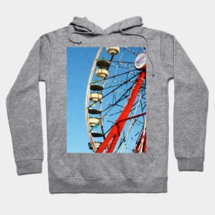 Carnival Midway - Ferris Wheel Closeup Hoodie